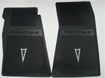 Image of 1967 - 1969 Pontiac Firebird Original Factory Style BLACK Floor Mat Set