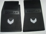 image of 1970 - 1972 Firebird Original Factory Style Floor Mat Set in Black