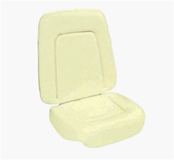 Image of 1969 Firebird Bucket Seat Foam With Inner Wire, Standard Interior, Each