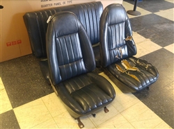 Image of 1975 - 1981 Firebird Front and Rear Seats Set, Original GM Used