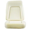 Image of 1969 Firebird PREMIUM Front Bucket Seat Foam Without Inner Wire, Standard Interior, Each