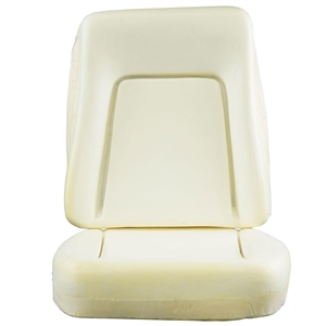 Image of 1969 Firebird PREMIUM Front Bucket Seat Foam Without Inner Wire, Standard Interior, Each