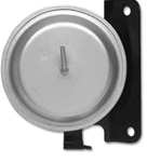 image of 1970 - 1981 Firebird Right Hand Kick Panel Vacuum Actuator Pod with Bracket for AC