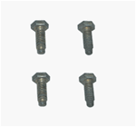 Image of 1968 - 1973 Seat Belt Shoulder Roof Anchor Bolt Set, 4 Pieces