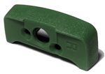 Image of 1974 - 1981 Firebird Shoulder Seat Belt Retainer Guide Base Escutcheon, GREEN, RH