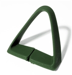 Image of 1977 - 1981 Firebird Seat Belt Shoulder Side Guide, GREEN, Each