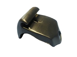 Image of 1967 Firebird Interior Rear View Mirror Bracket Cover, Convertible, Black