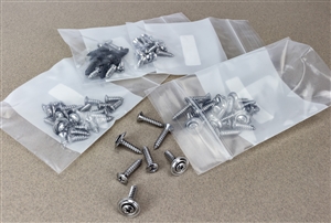 Image of 1968 Firebird COUPE Basic Interior Screw Kit, 78 Pieces