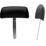 Image of 1969 Firebird Straight Bar Headrest Set, Pair