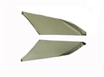 Image of 1968 - 1969 Firebird Headliner Rear Sail Panels Pair