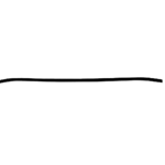 Image of 1967 Firebird Front Headliner Trim Molding, Black.