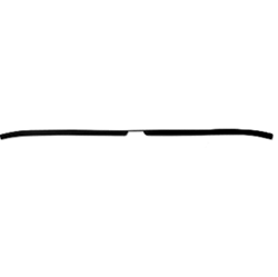 Image of 1968 Firebird Headliner Trim Molding, Front, Black