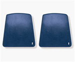 Image of 1967 - 1970 Firebird DARK BLUE Front Bucket Seat Back Panels, Pair