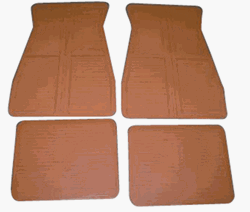 Image of 1973 - 1981 Firebird or Trans Am Floor Mats Set, Original GM Style, Camel Tan