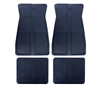 Image of 1973 - 1981 Firebird or Trans Am Floor Mats Set, Original GM, Dark Blue