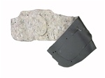 Image of 1970 - 1981 Firebird Firewall Insulation Pad without Air Conditioning, Fasteners Included