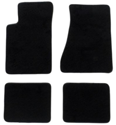 Image of 1982 - 1992 Firebird Floor Mats Set, Front and Rear, Molded OE Style Carpeted with Grippers