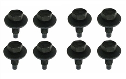 Image of 1967 - 1981 Firebird Front Bucket Seat Track Mounting Bolts Set, 8 Pieces