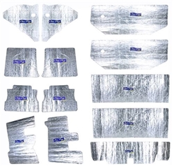 Image of 1968 - 1969 Firebird Floor, Doors, Quarters, and Roof Heat Sound Deadener Insulation Set, ULTA-MAT Sound Deadening