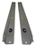 Image of 1970 - 1981 Camaro Fisher Door Sill Step Plates, Pair of LH and RH with Rivets