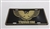 Image of TRANS AM Hood Bird License Plate, Black and Gold