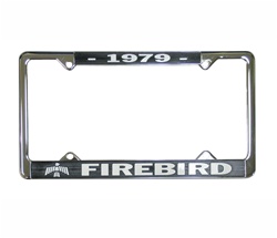 Image of Image 1979 Firebird License Plate Frame