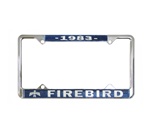 Image of Image 1983 Firebird License Plate Frame