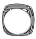 Image of 1969 Firebird and Trans Am Headlamp Bezel 9796578, Inner RH