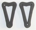 Image of 1968 Firebird Rear Side Marker Light Lens Gaskets, Pair