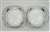 Image of 1970 - 1973 Firebird Headlight Chrome Bezels, Pair