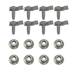 Image of 1967 - 1968 Firebird Tail Light Housing Mounting Studs and Nuts Set