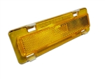 Image of 1982 - 1992 Marker Light Lens and Housing Assembly, Front Side, Amber, LH