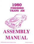 Image of 1980 Firebird and Trans Am Assembly Manual