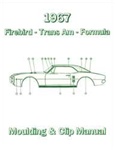 Image of 1967 Firebird Molding And Clip Manual