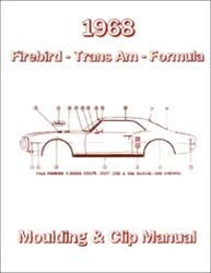 Image of 1968 Pontiac Firebird  Molding and Clip Manual
â€‹