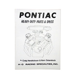 Image of Pontiac Heavy Duty Engine Parts and Specs Book