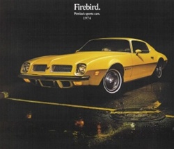 Image of 1974 Firebird  Color Salesroom Dealer Brochure