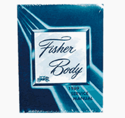 Image of 1969 Firebird Fisher Body Service Manual Book