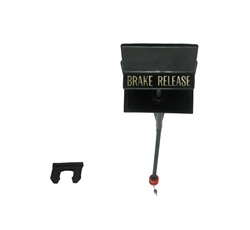 Image of 1970 - 1981 Firebird Dash Mounted Emergency Parking Brake Handle Release Assembly, Used GM