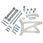 Image of Pontiac Billet Aluminum Power Steering and Alternator Bracket for V-Belts