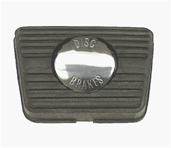 Image of 1967 - 1981 Firebird Brake Pedal Pad, Four Speed with Disc
