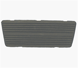 Image of 1967 - 1981 Firebird or Trans Am Automatic Trans. Brake Pedal Pad Rubber Cover