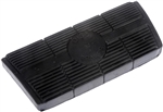 Image of 1982 - 1992 Firebird or Trans Am Automatic Transmission Brake Pedal Pad, Ribbed Pattern