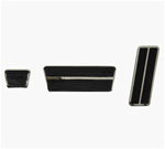 Image of 1967 - 1968 Firebird Automatic Pedal Pad and Trim Kit