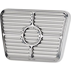 Image of 1967 - 1981 Pedal Pad, Brake & Clutch, Manual Transmission, Custom Profile, Polished