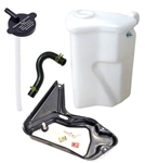 Image of 1973 - 1975 and (Early) 1976 Firebird Radiator Coolant Overflow Jar Kit with Bracket