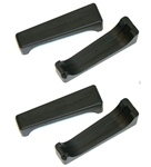 Image of 1970 - 1981 Firebird & Trans Am Upper or Lower Radiator Retainer Rubber Mounting Pad for 4 Core Radiators, PAIR