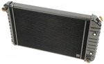 Image of 1972 - 1973 Radiator 4 Core, Automatic, 2-3/4" Wide Left Side Mount and 3-1/2" Wide Right Side Mount