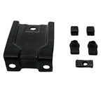 Image of 1967 - 1969 Firebird Upper Radiator Fan Shroud Mounting Bracket, Lower Slide Clips Included