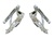 Image of 1967 - 1969 Firebird  Show Chrome Hood Hinge Set